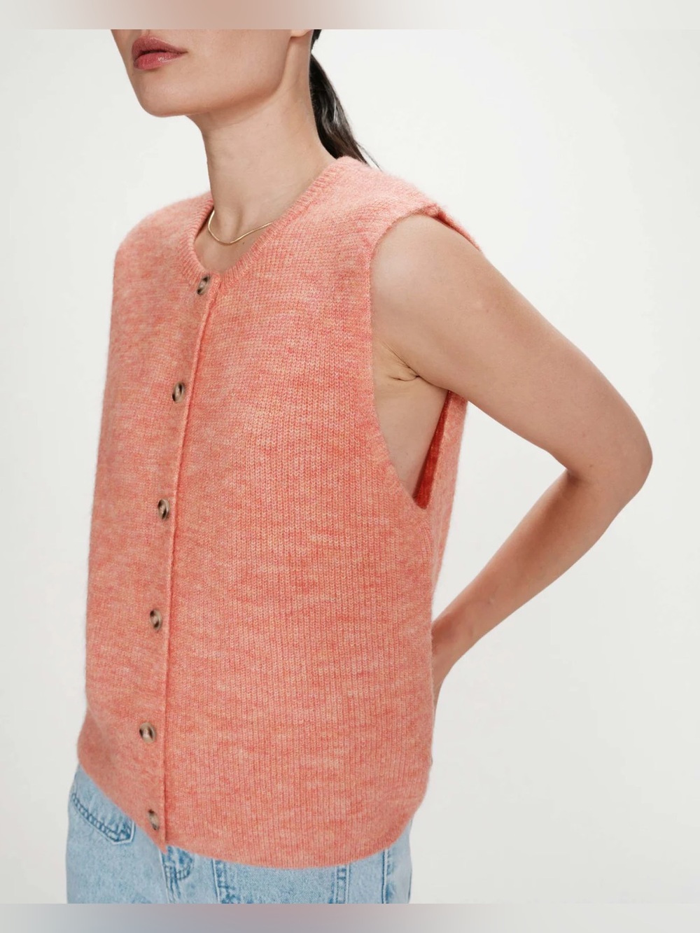 Grace & Mila - VOLLANDO sleeveless cardigan